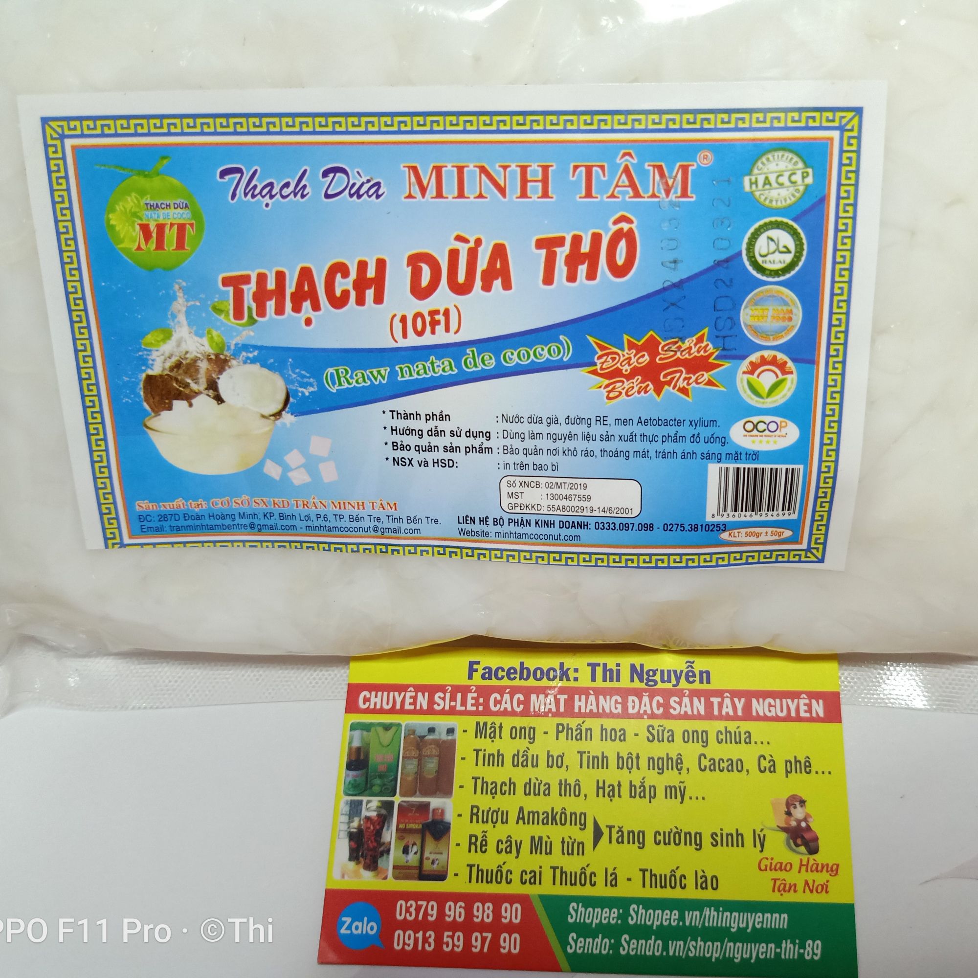 combo Thạch Dừa,hương và cacao