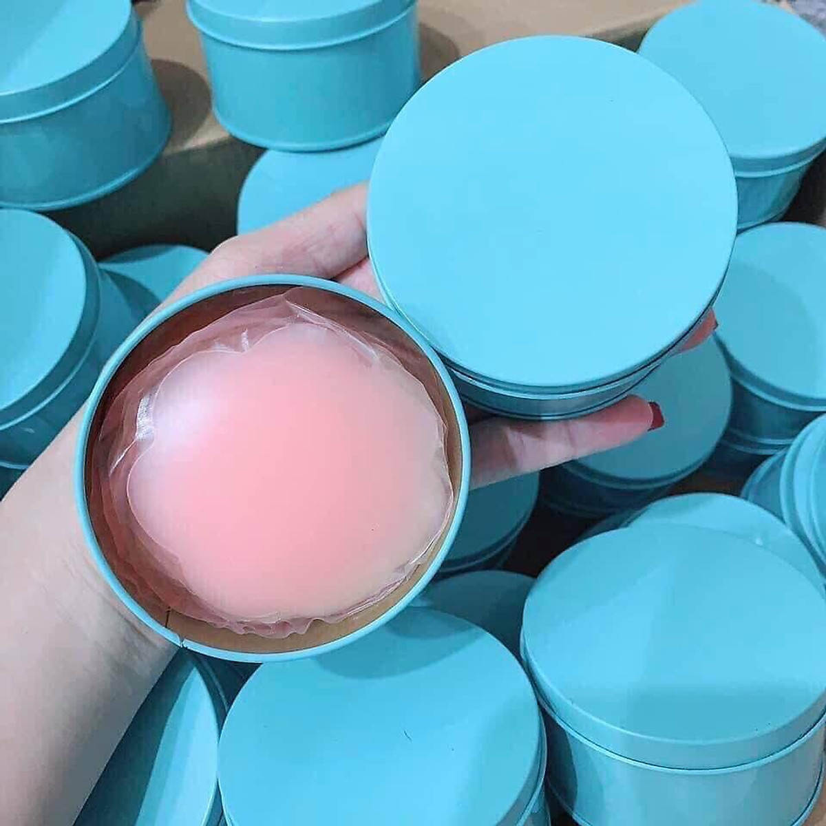 MIẾNG DÁN ĐẦU TI SILICON (Hộp 5 Cặp)