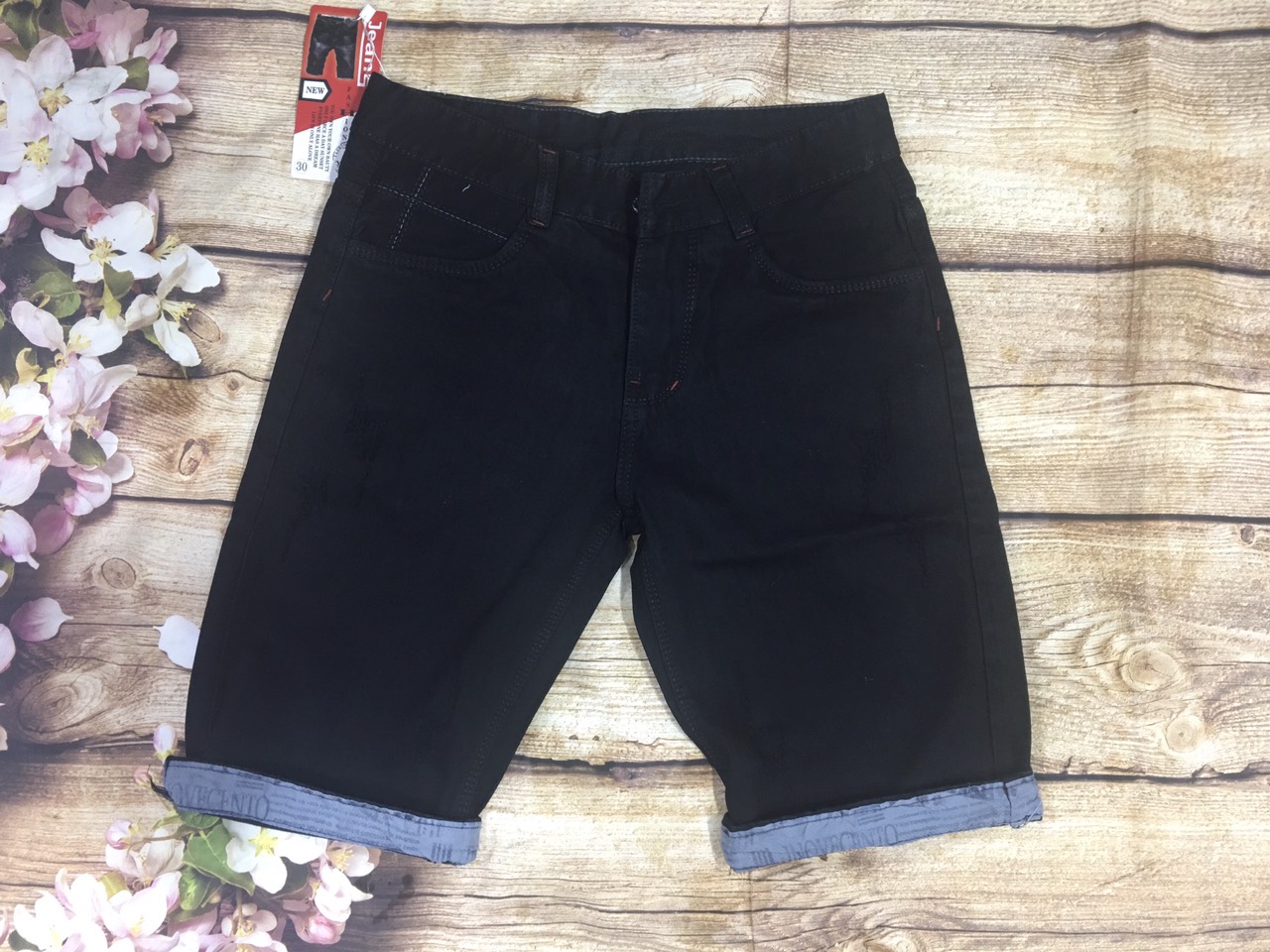 QUẦN SHORT JEAN BẺ LAI PHỐI SÀNH ĐIỆP