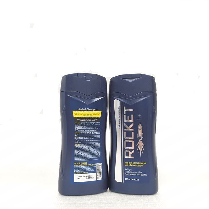 Dầu Gội Dược Liệu Rocket - Thái Dương - 300ml