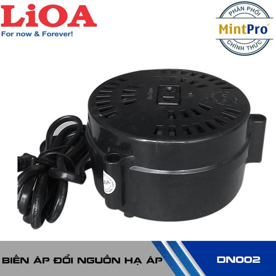 Biến áp đổi nguồn hạ áp lioa dn002 1p - 200va