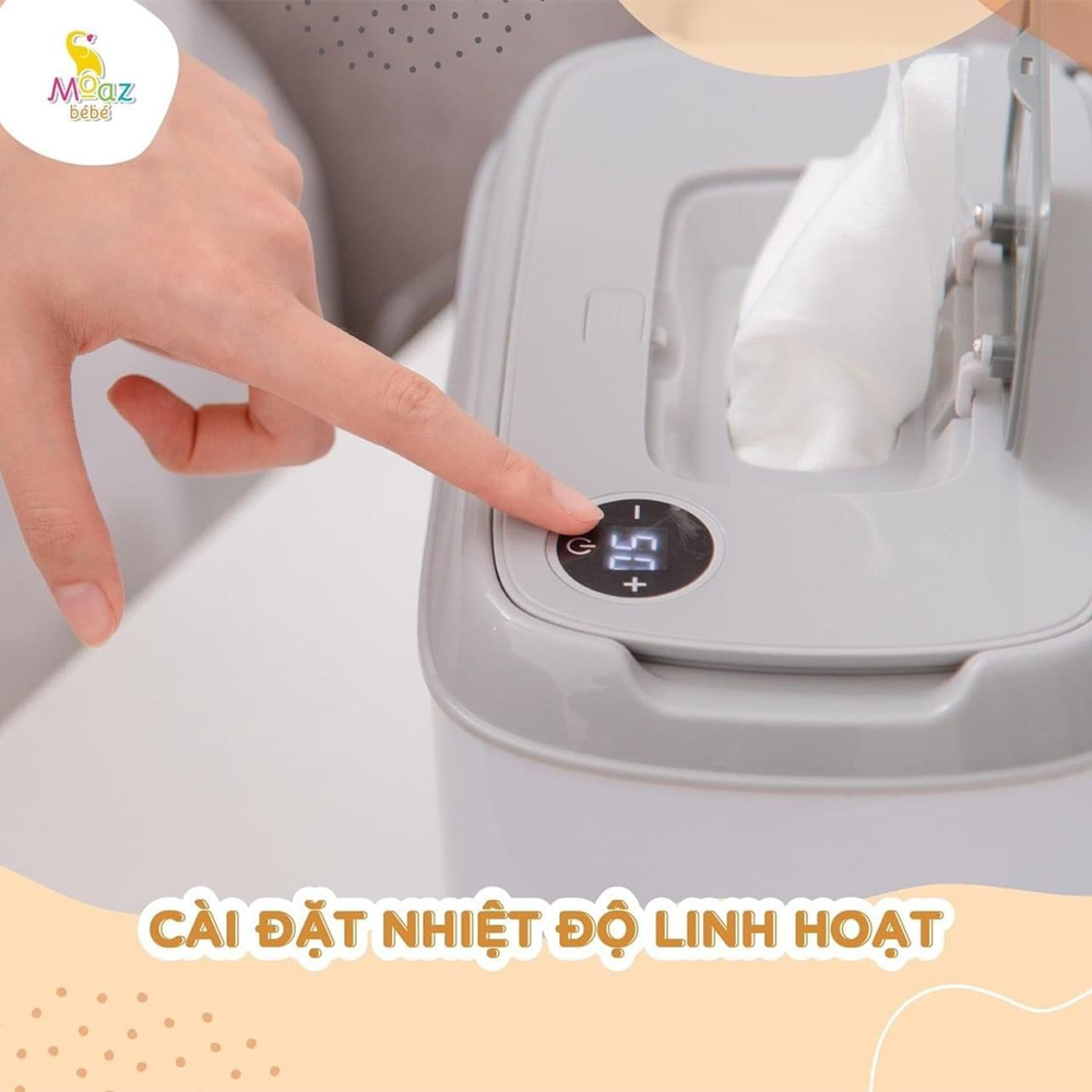 Máy làm ấm khăn ướt cho bé Moaz Bé Bé MB-008