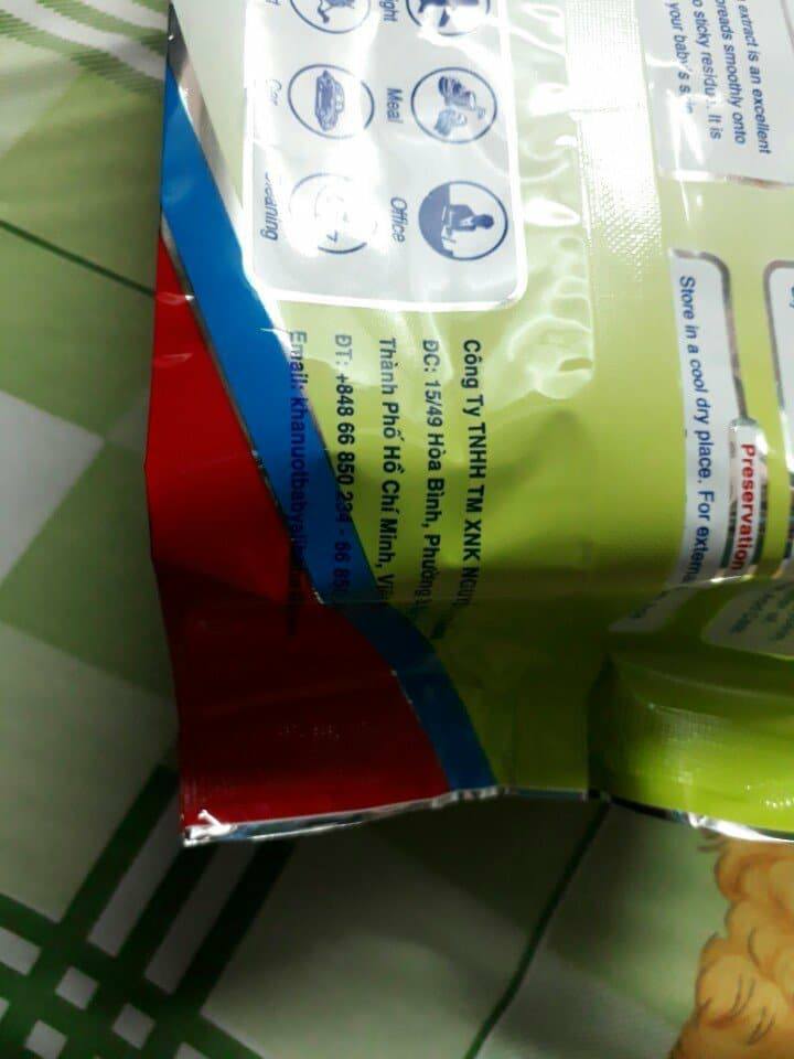 Combo 3 bịch khăn ướt Alibaba 125 tờ