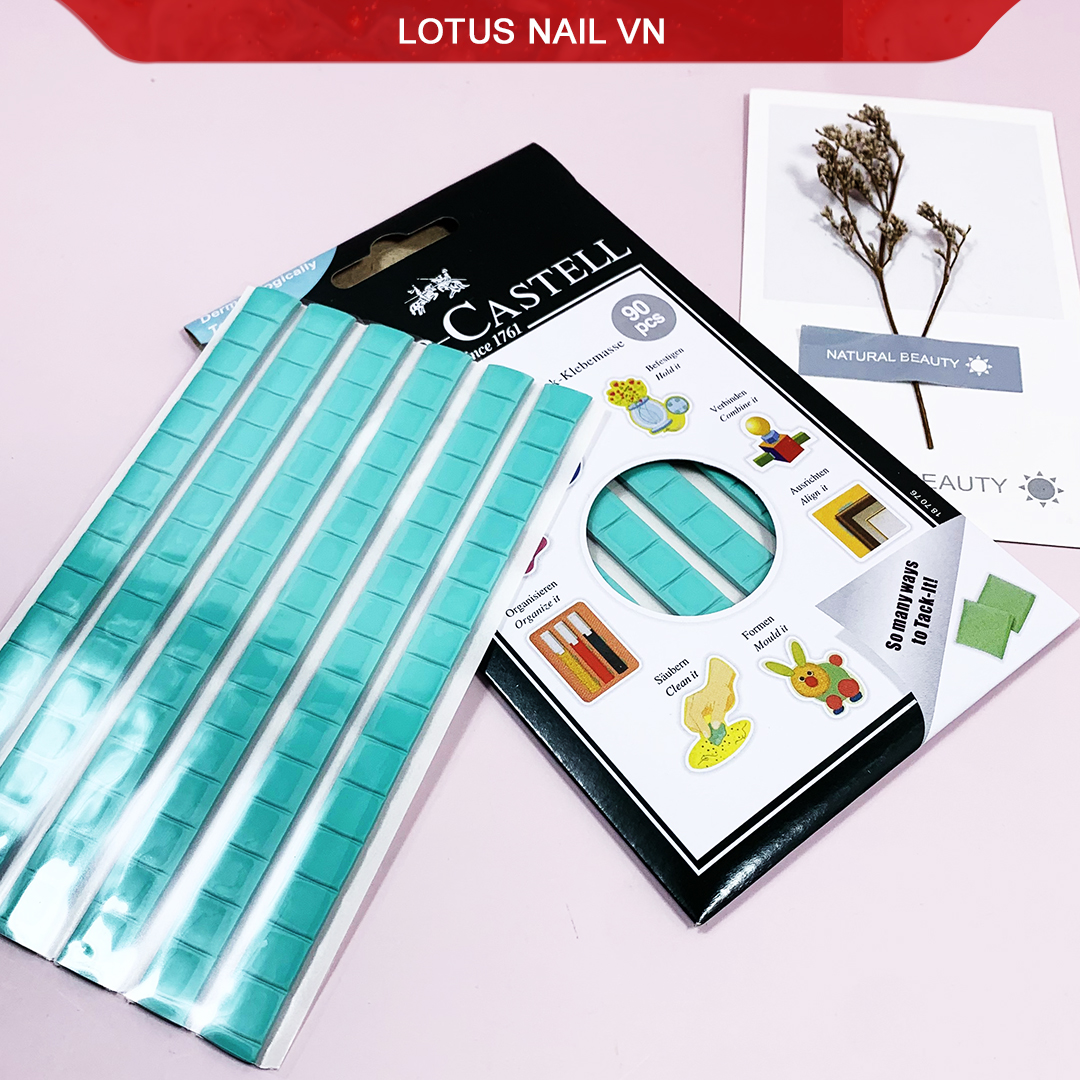 Đất set dính móng giả, keo đa năng Blue Tack it