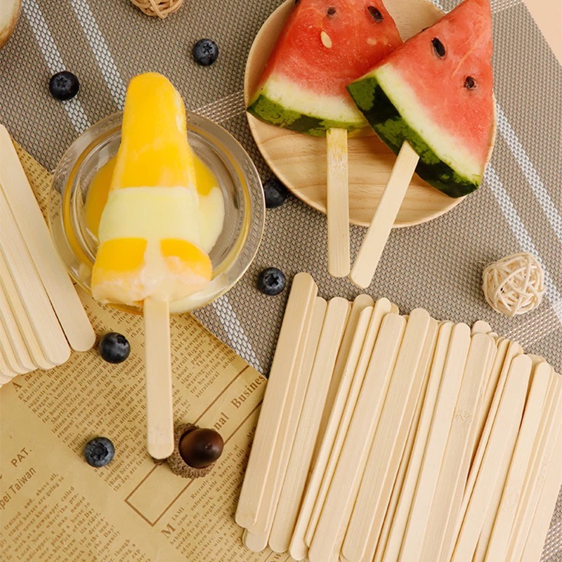 500gr que kem, que đè lưỡi, que gỗ làm mô hình handmade