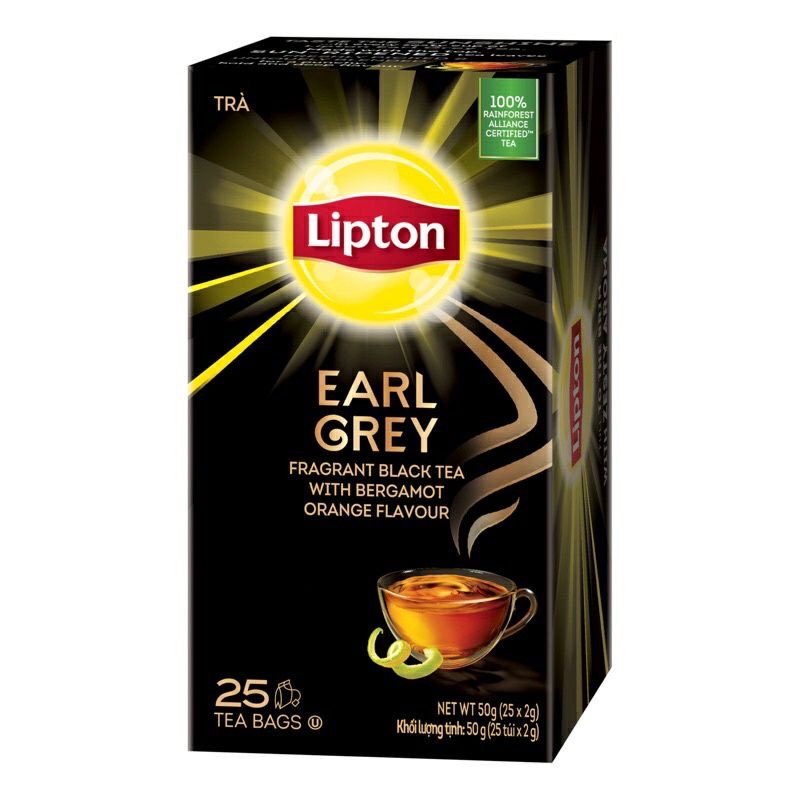 Trà LIpton túi lọc hộp 25 gói