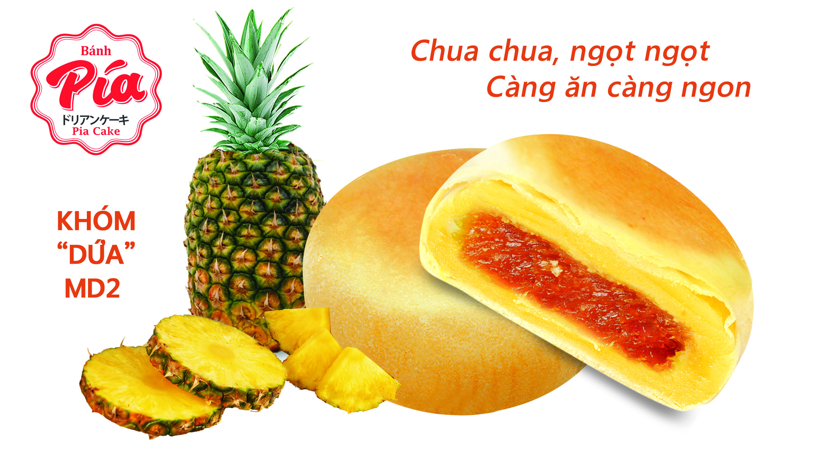BÁNH PÍA (KHÓM) MỨT DỨA MD2