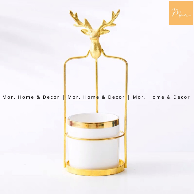 Bộ cốc sứ đựng thìa, dĩa - OD5