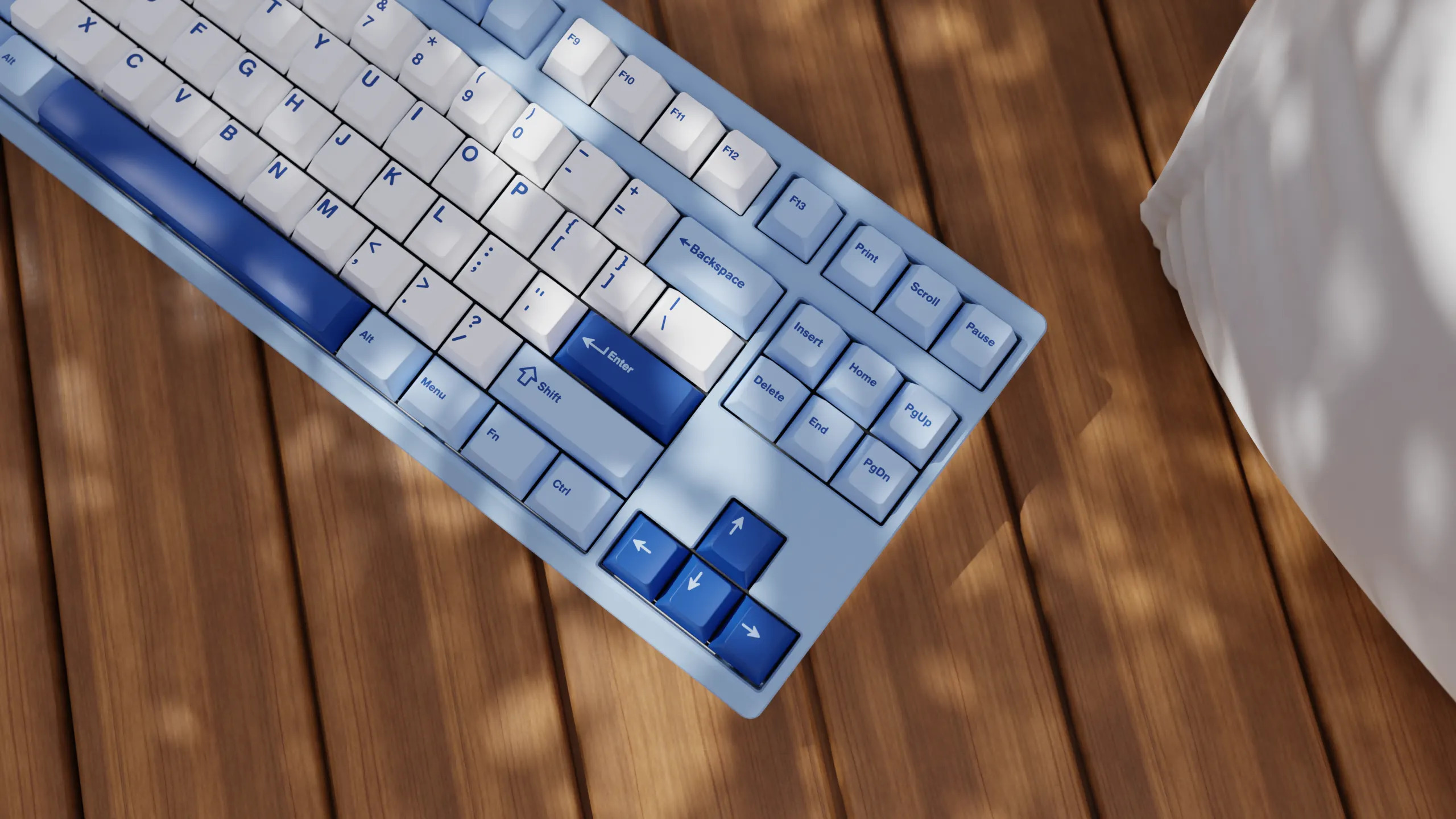 Bộ Nút Bàn Phím Cơ | Keycap Cherry WS Blue Oasis | PBT Doubleshot