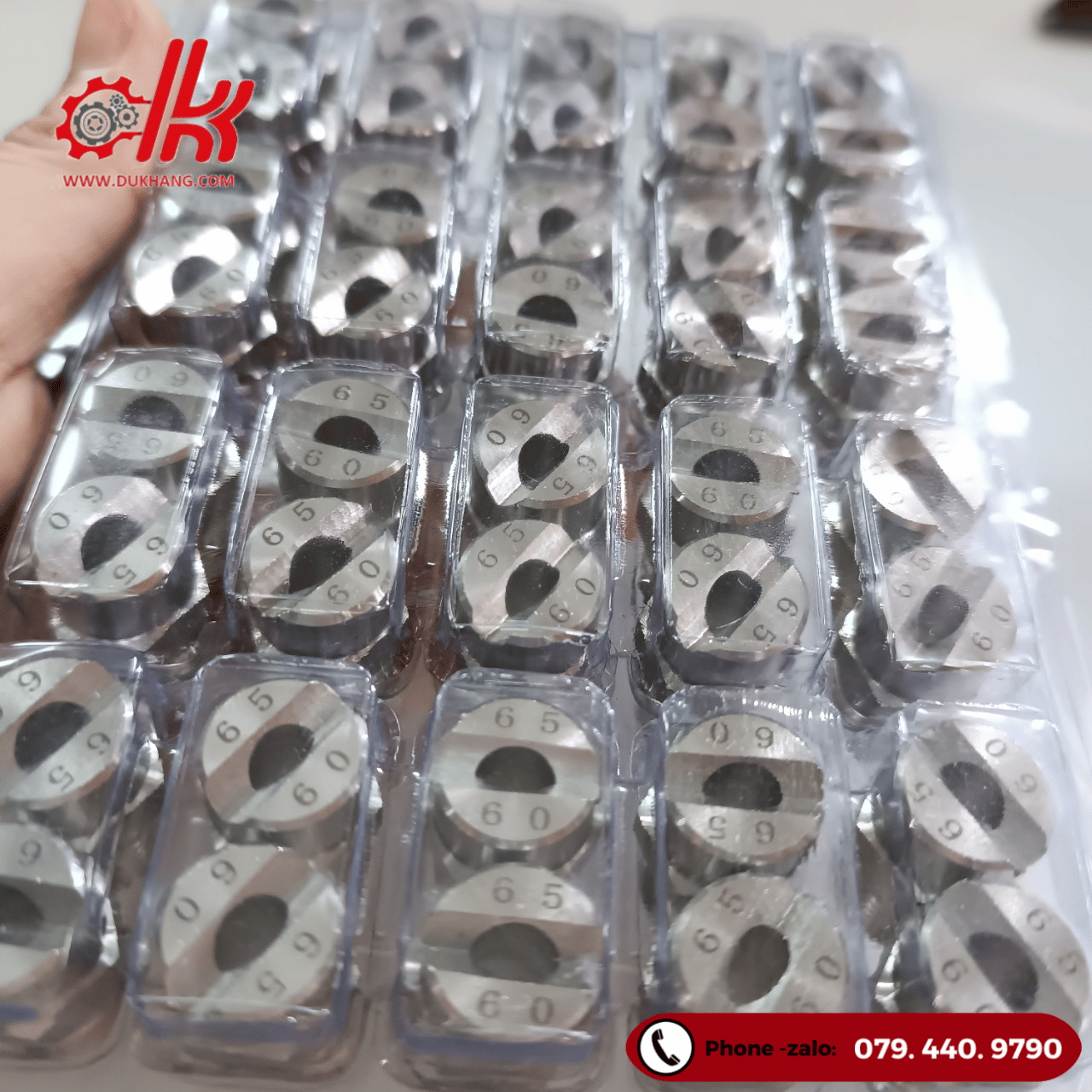 Béc inox cánh quạt