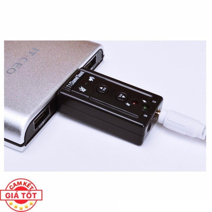 USB Ra Sound 3D 7.1 Âm Thanh Chuẩn