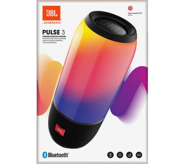 [Trả góp 0%]LOA DI ĐỘNG JBL PULSE 3 - BLACK