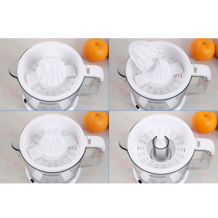 Máy vắt cam Sharp EJ-J256-WH-25W bảo hành 12 tháng toàn quốc