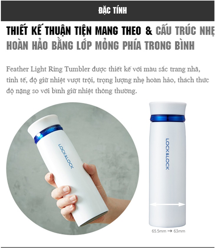 Bình Giữ Nhiệt Lock&Lock Glucena/Ensure