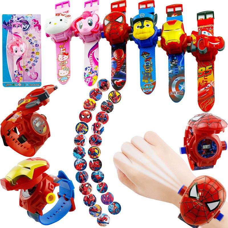 Đồ chơi đồng hồ chiếu hình 3D (được chọn mẫu)