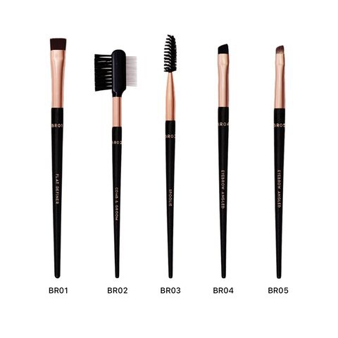 [HCM] Cọ Lược Và Bàn Chải Vacosi Eyebrow Brushe Br02