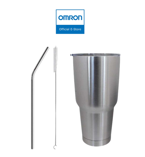 [HÀNG QUÀ TẶNG KHÔNG BÁN] Ly nước giữ nhiệt 900ML inox Omron