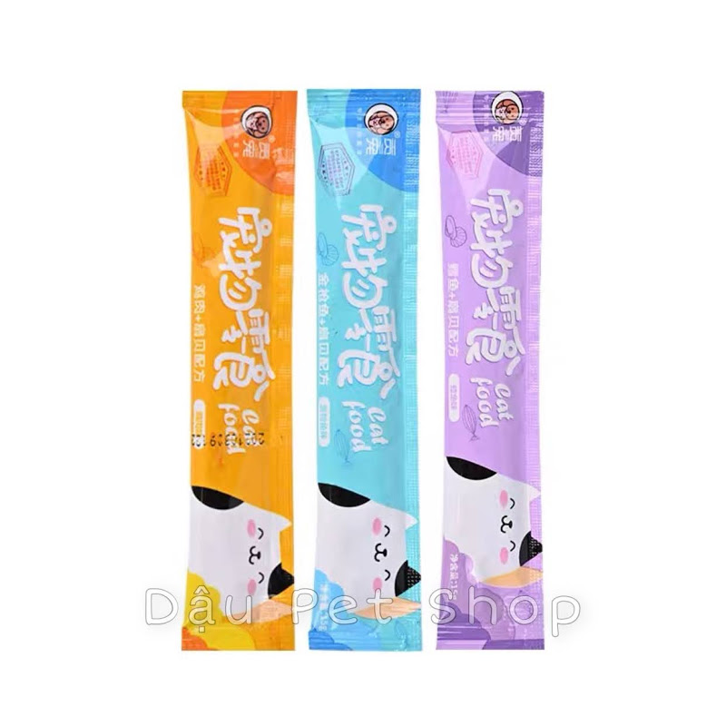 combo 10 súp thưởng Cat Food dành cho mèo