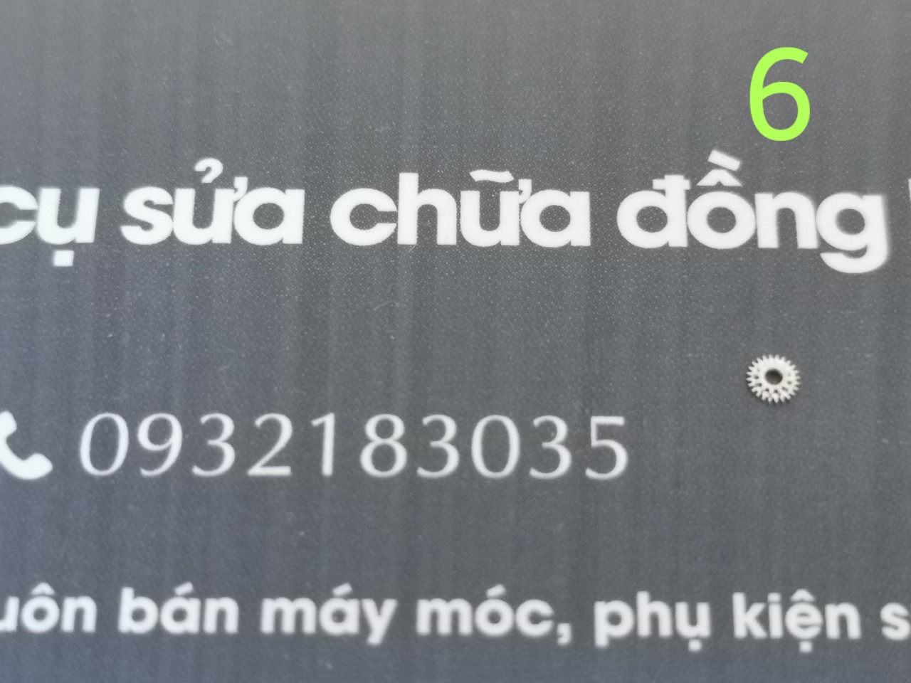 Linh kiện đồng hồ orient đời cổ