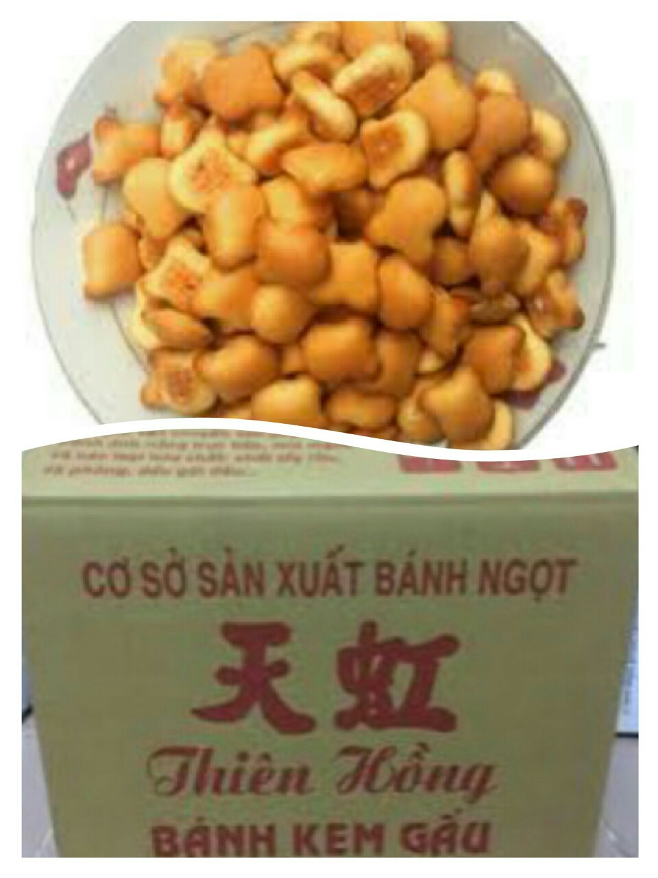 430G BÁNH GẤU NHÂN KEM