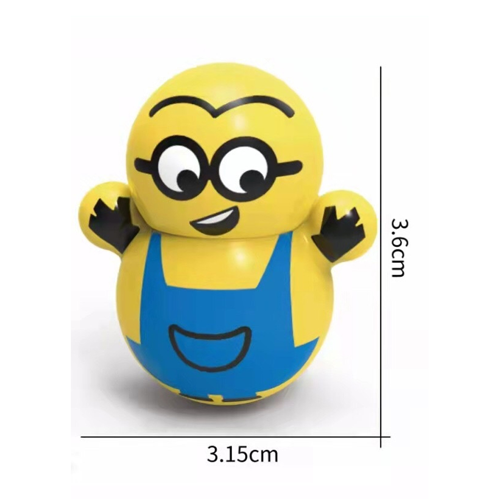 Lật đật mini squid game, doreamon, lật đật đồ chơi cho chó mèo