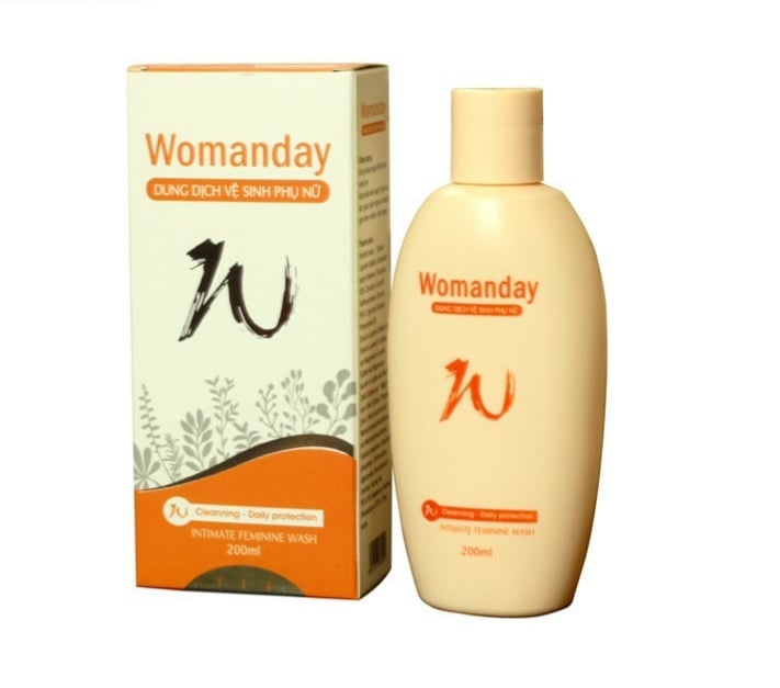 Dung dịch vệ sinh phụ nữ WOMANDAY 200ML ,nứơc rửa phụ khoa