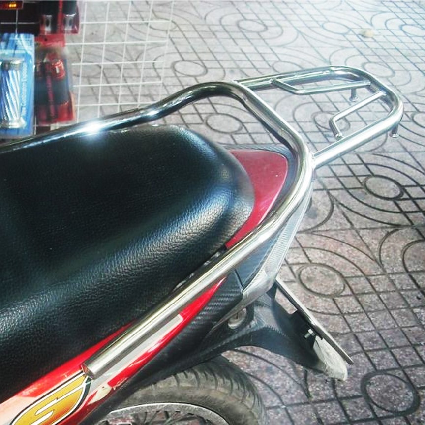 Cảng sau Inox dành cho Wave RSX, Wave S 110 loại dày (quai yên) SUPERMARKET QUỐC BẢO