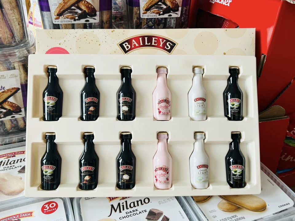 Set 12 chai rịu Baileys Mini