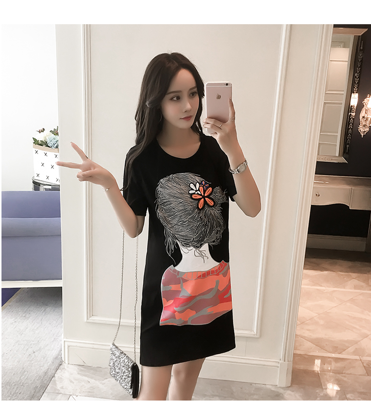 Váy Bầu Đầm Bầu Xinh Thun Hình