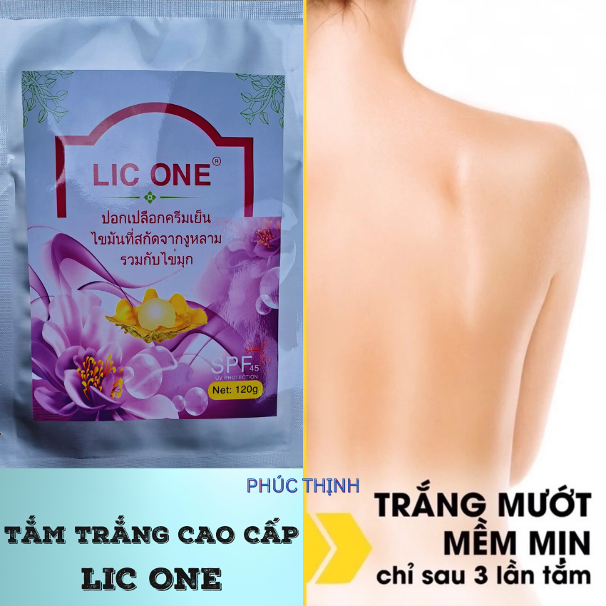 Tắm Trắng Cao Cấp LIC ONE - Thái Lan Gói 120G