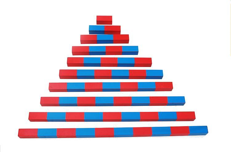 Gậy số Montessori - Numerical Rods