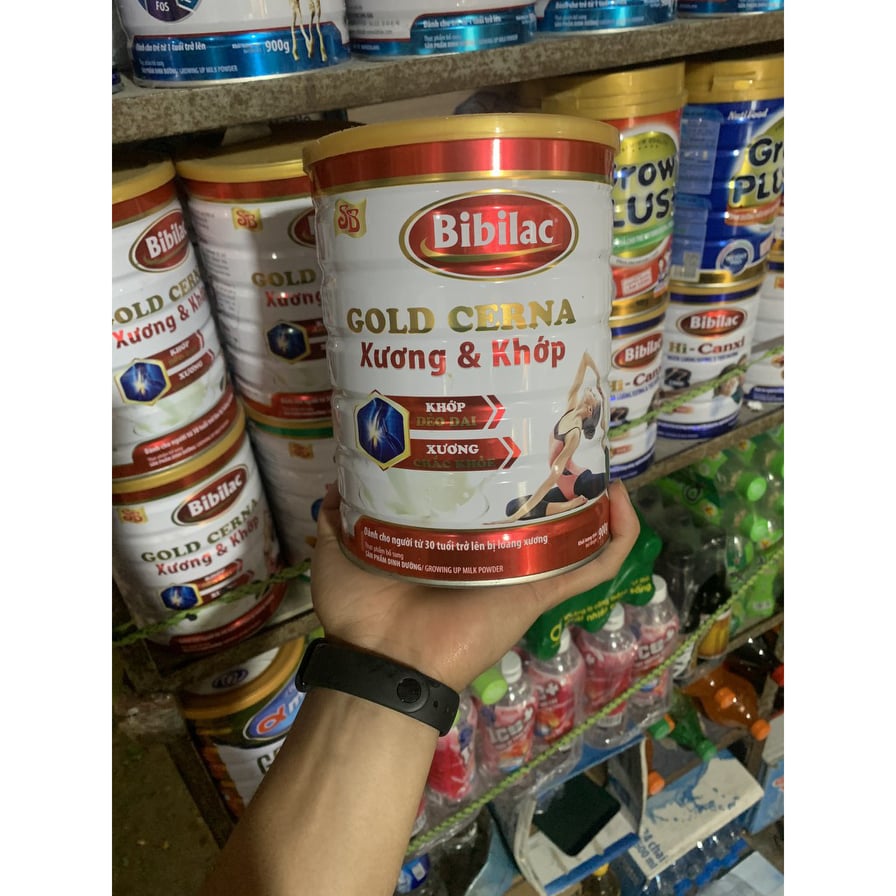 Sữa Bibilac Gold Cerna 900g - sữa bổ sung canxi
