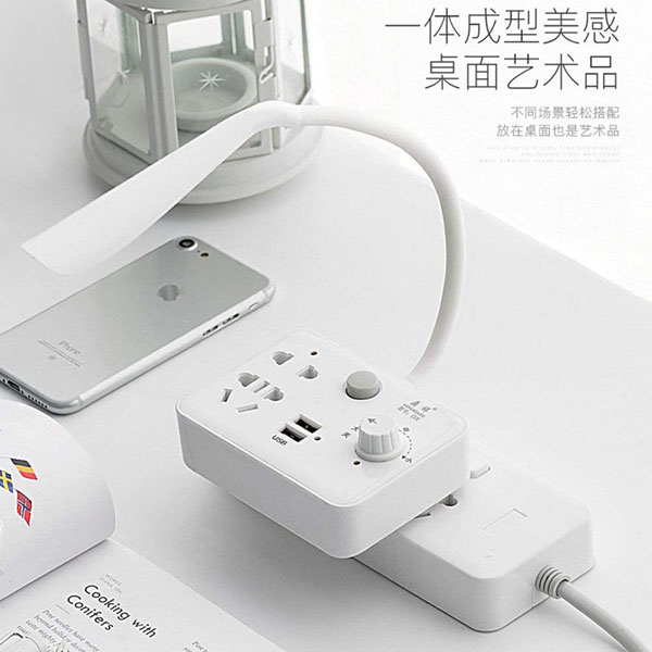 (Nhập FAB21H giảm 10%) ổ điện kèm đèn ngủ cảm ứng đa năng ( cắm điện, sạc điện thoại, kiêm đèn ngủ cảm ứng)