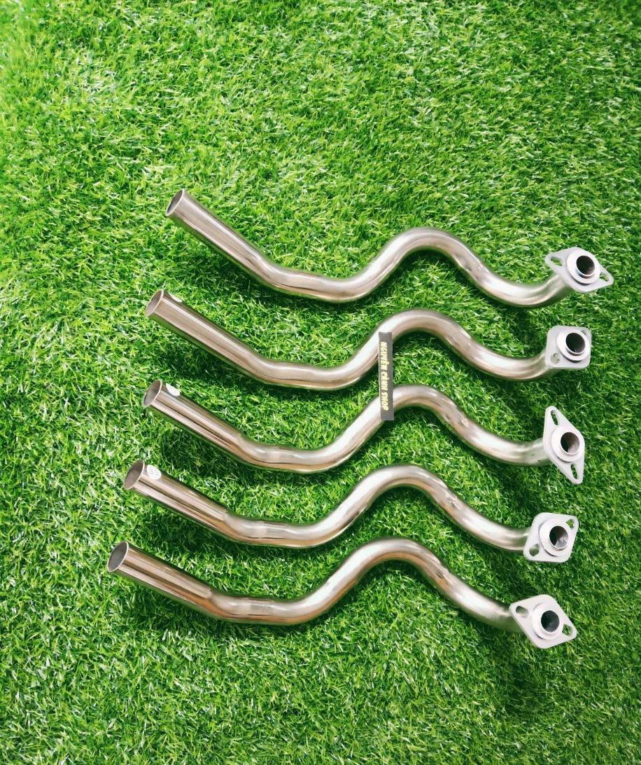 Cổ pô xe air blade inox 304 như hình