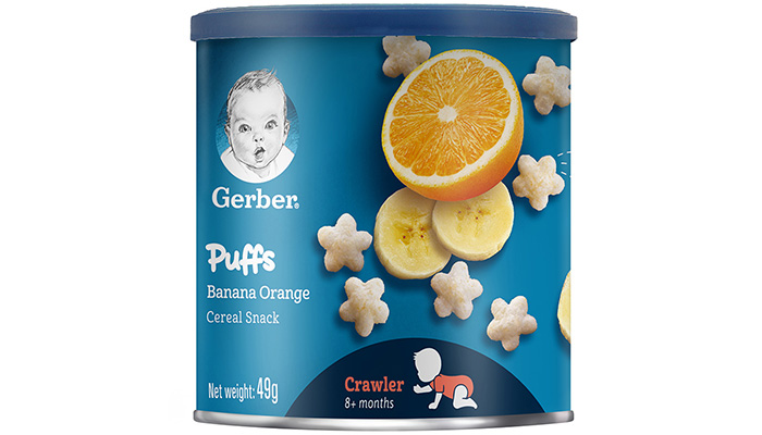 [Date 12.2023] Bánh ăn dặm Gerber lùn (49g)