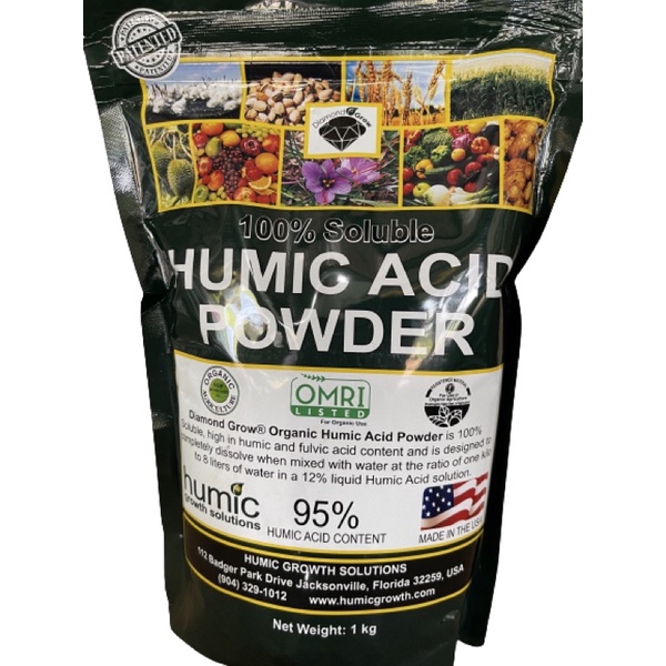 Phân hữu cơ Acid Humic nhập khẩu trực tiếp từ mỹ gói 1kg