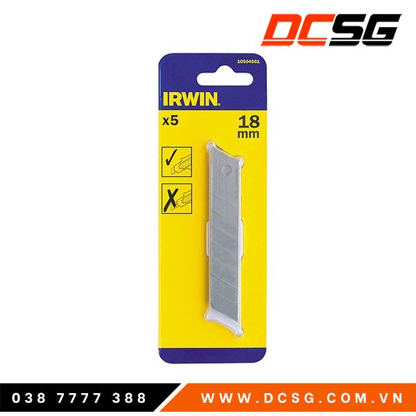 Lưỡi dao rọc giấy 18mm Irwin 10504561
