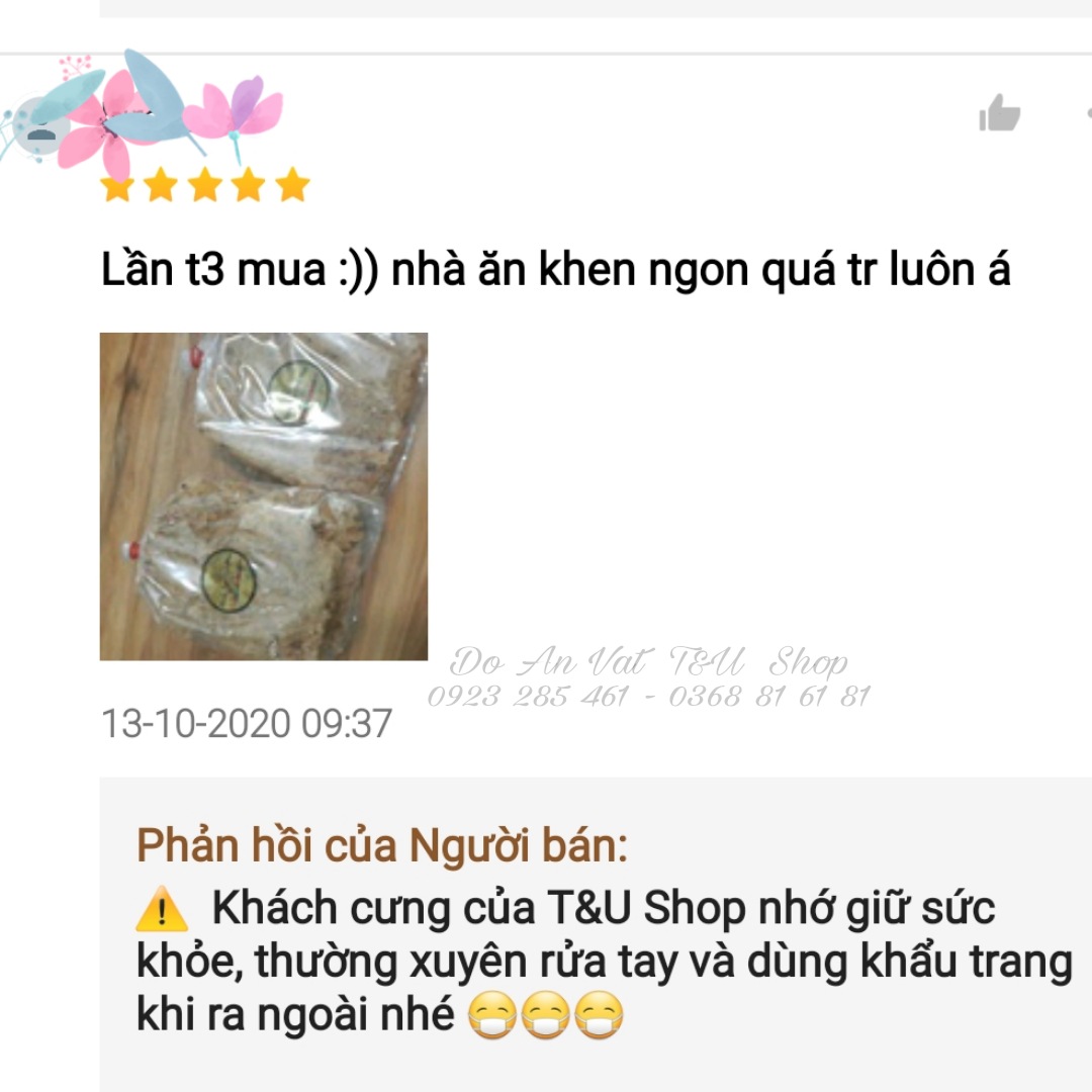 [HCM]500gr - Cơm Cháy Siêu Chà Bông - Loại Cay