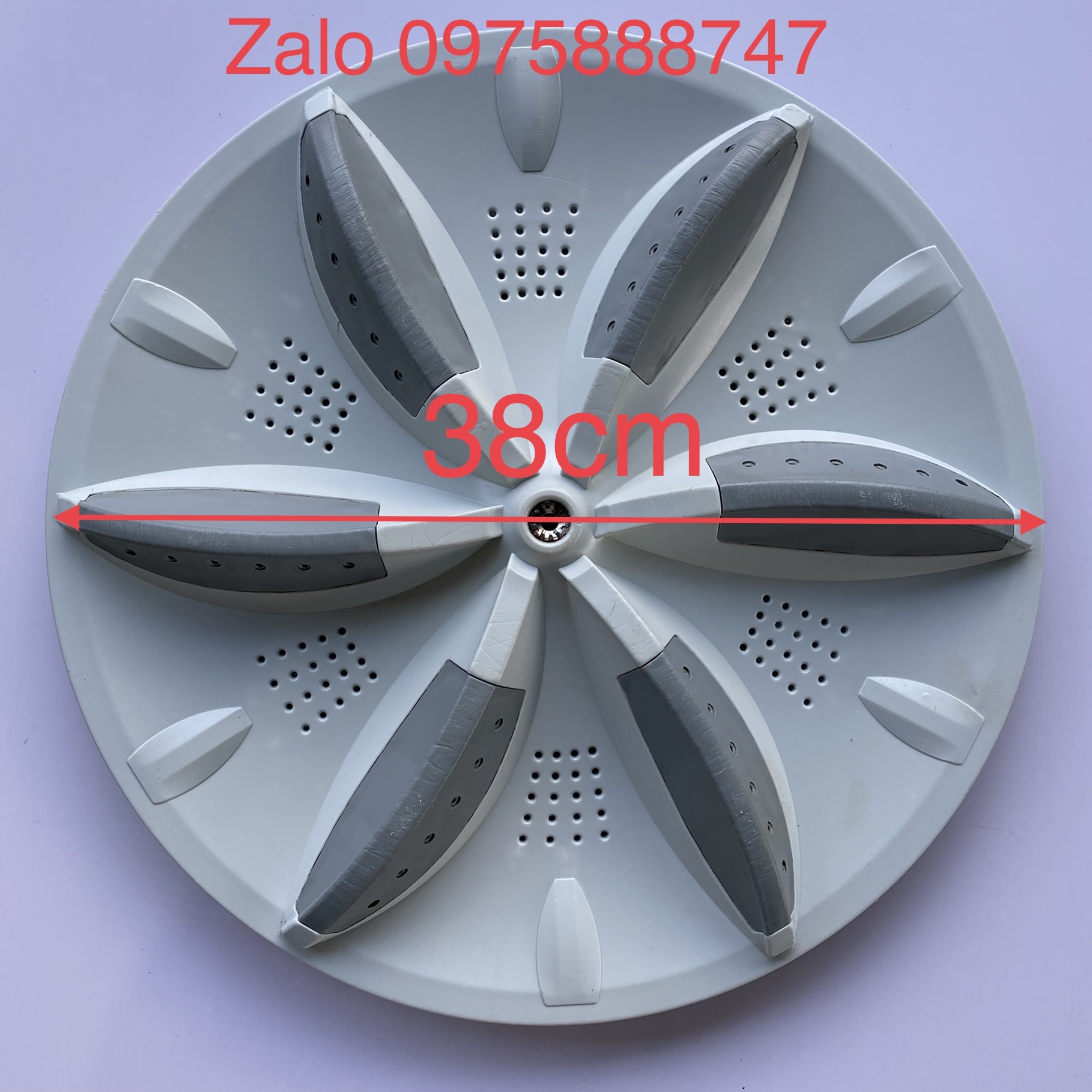 Mâm máy giặt Sanyo -Aqua 38cm ( hãng tháo máy )