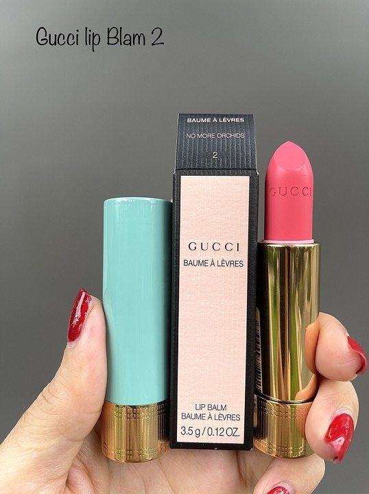 [HCM]Son Dưỡng Gucci Lip Balm Baume Màu 02
