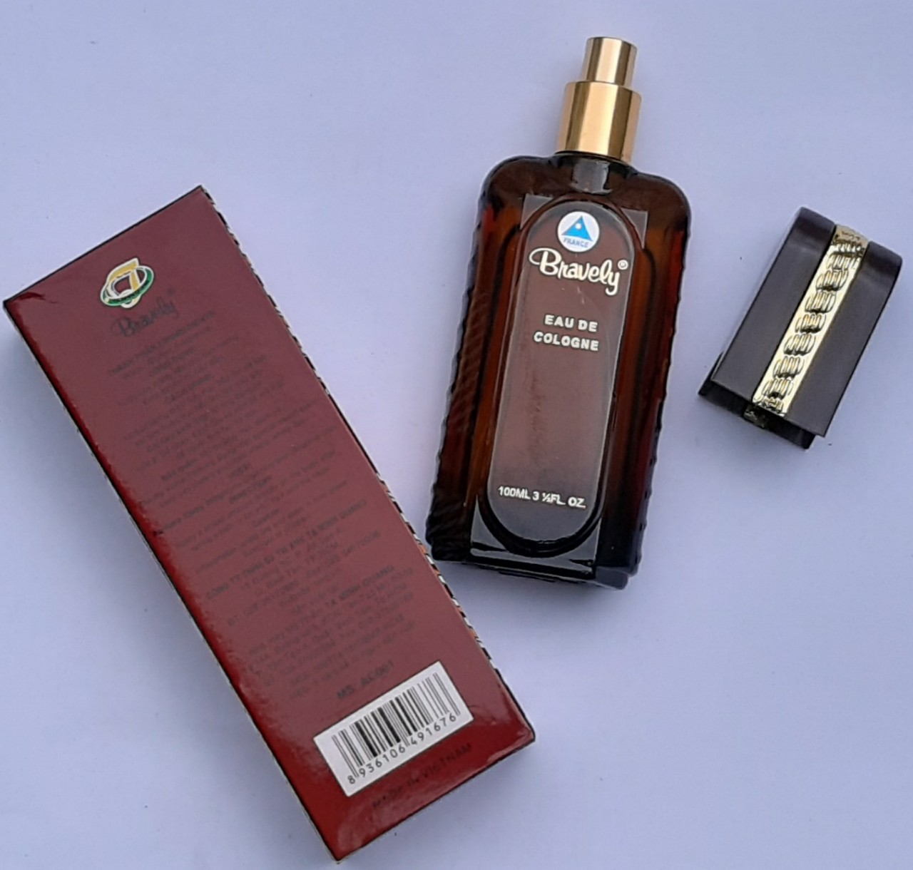 Nước hoa nam Active Bravely Nâu For Men 100ml