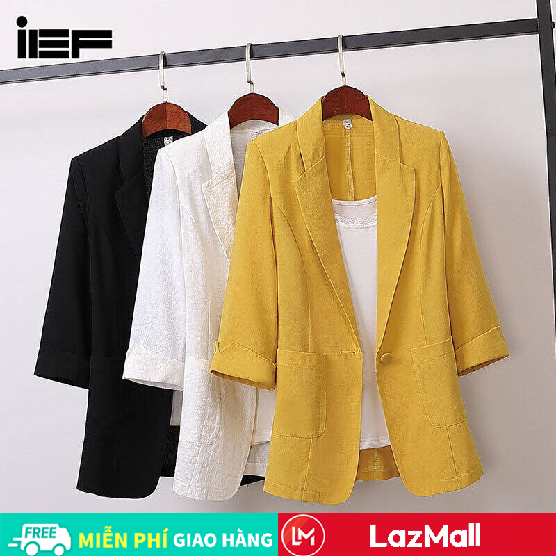 IEF men's and women's jackets 2022 fashion Women's Vests, Korean Version, Loose, Large, Cotton, Linen, Loose, Casual Jackets