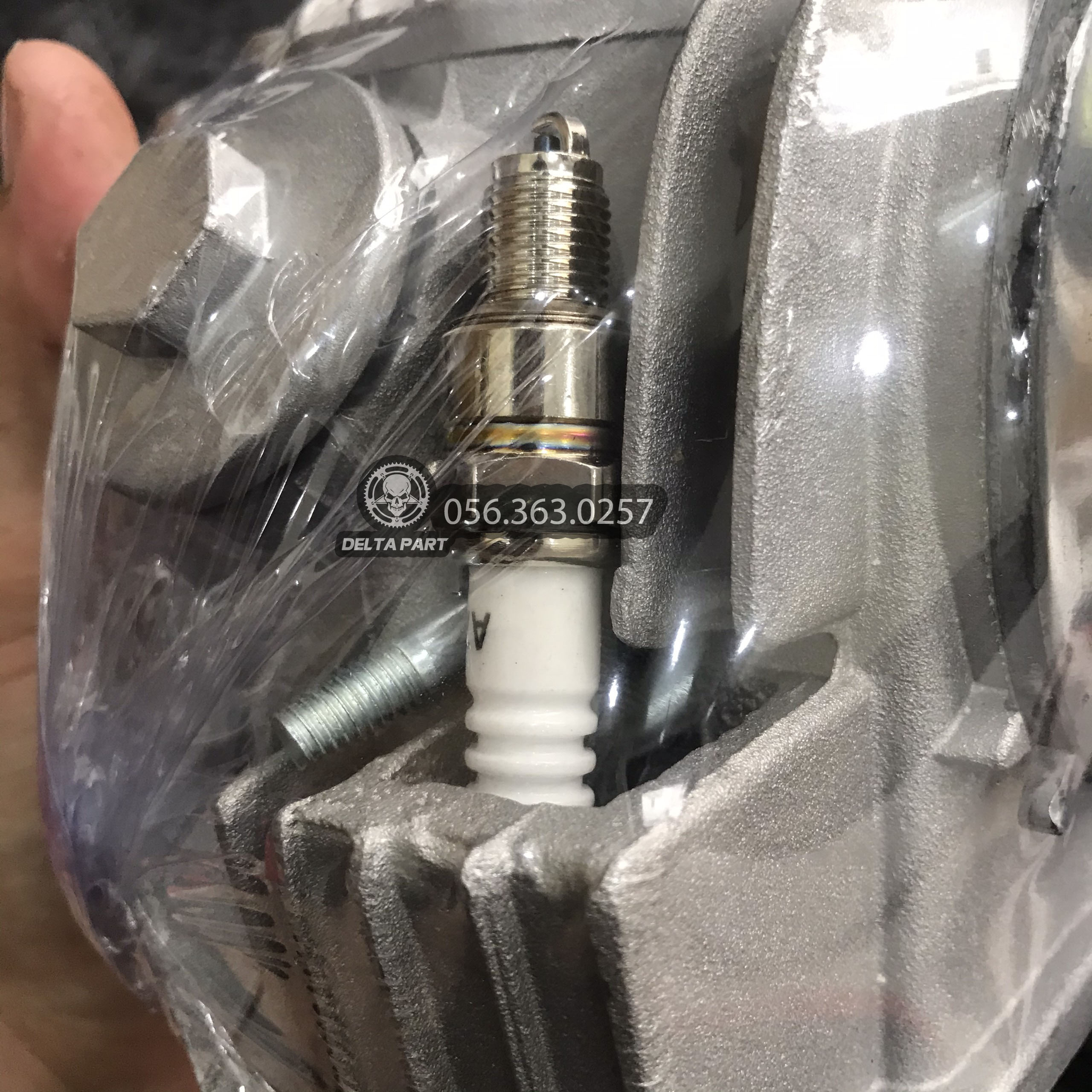 Bộ đầu bò Wave có ruột + kèm bugi
