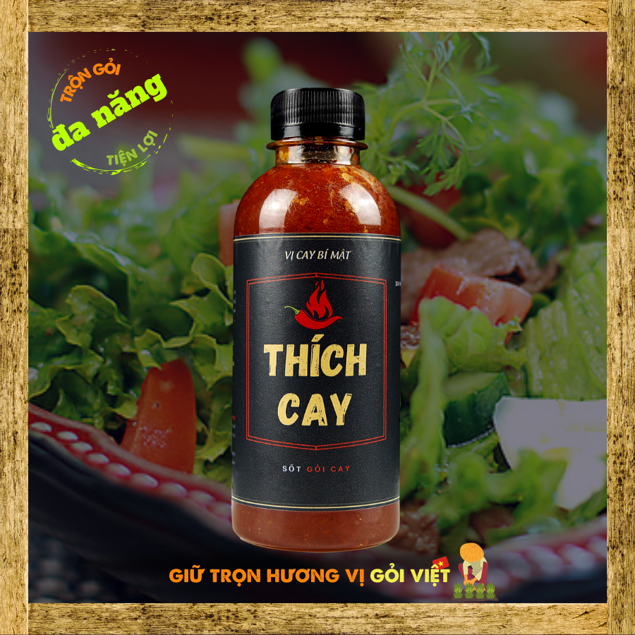 Combo 5 chai nước chấm đủ loại - Thích Cay