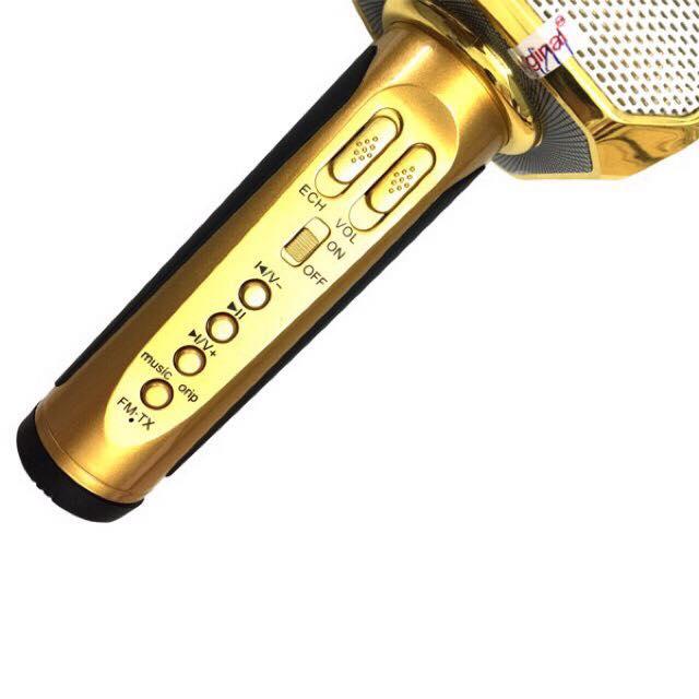 mic bluetooth karaoke cầm tay thẻ nhớ SD-10