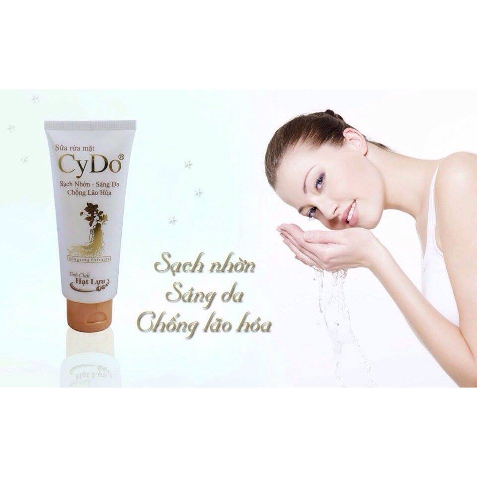 Sữa Rửa Mặt Cydo Sạch Nhờn Sáng Da.100Ml (Dạng Tuýp)