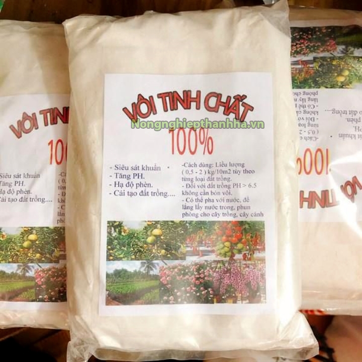 Vôi bột sát khuẩn gói 1kg