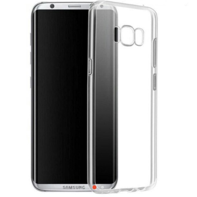 Ốp lưng silicon trong suốt sam sung S8plus