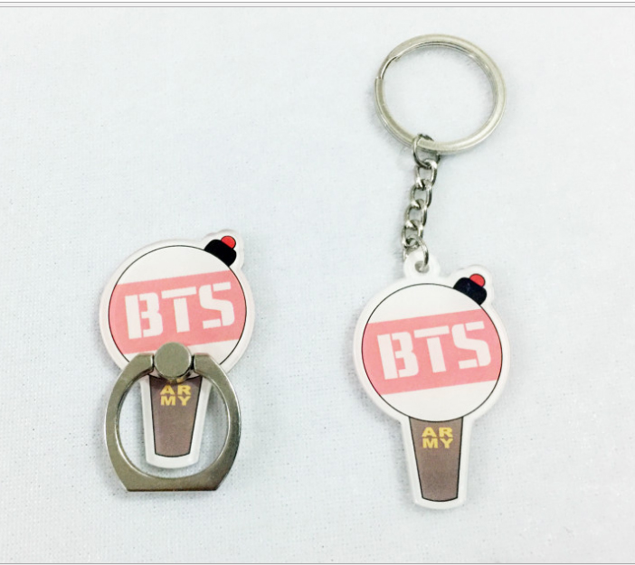 Móc khóa hình lightstick bts bomb bts