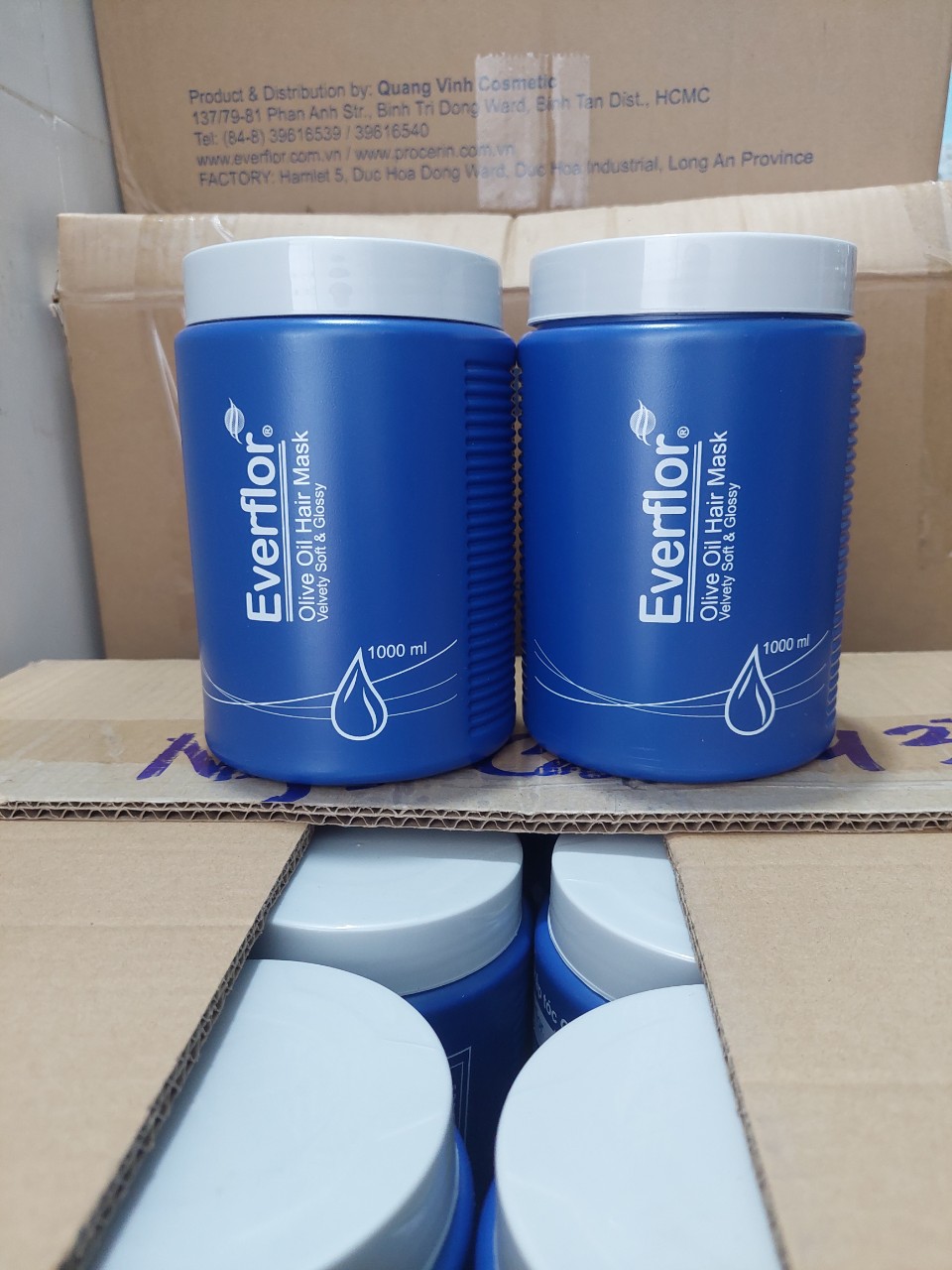 Dầu hấp ủ xả tóc olive everflor hủ xanh 1000ml chưa có đánh giá 0 đã bán